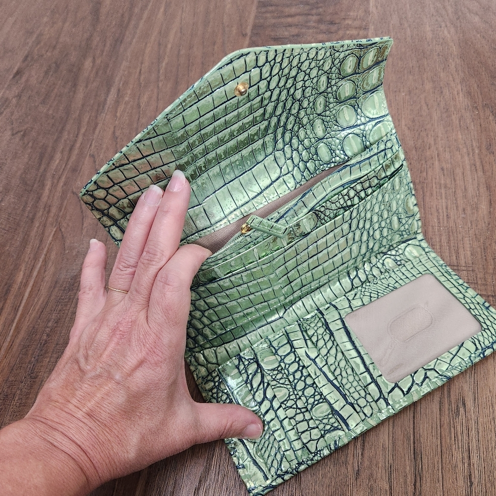 BRAHMIN Small Carla Agave Melbourne Purse & Wallet - Picture 9 of 14